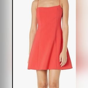 LIKELY Carter Spaghetti-Strap Mini A-Line Dress red 2